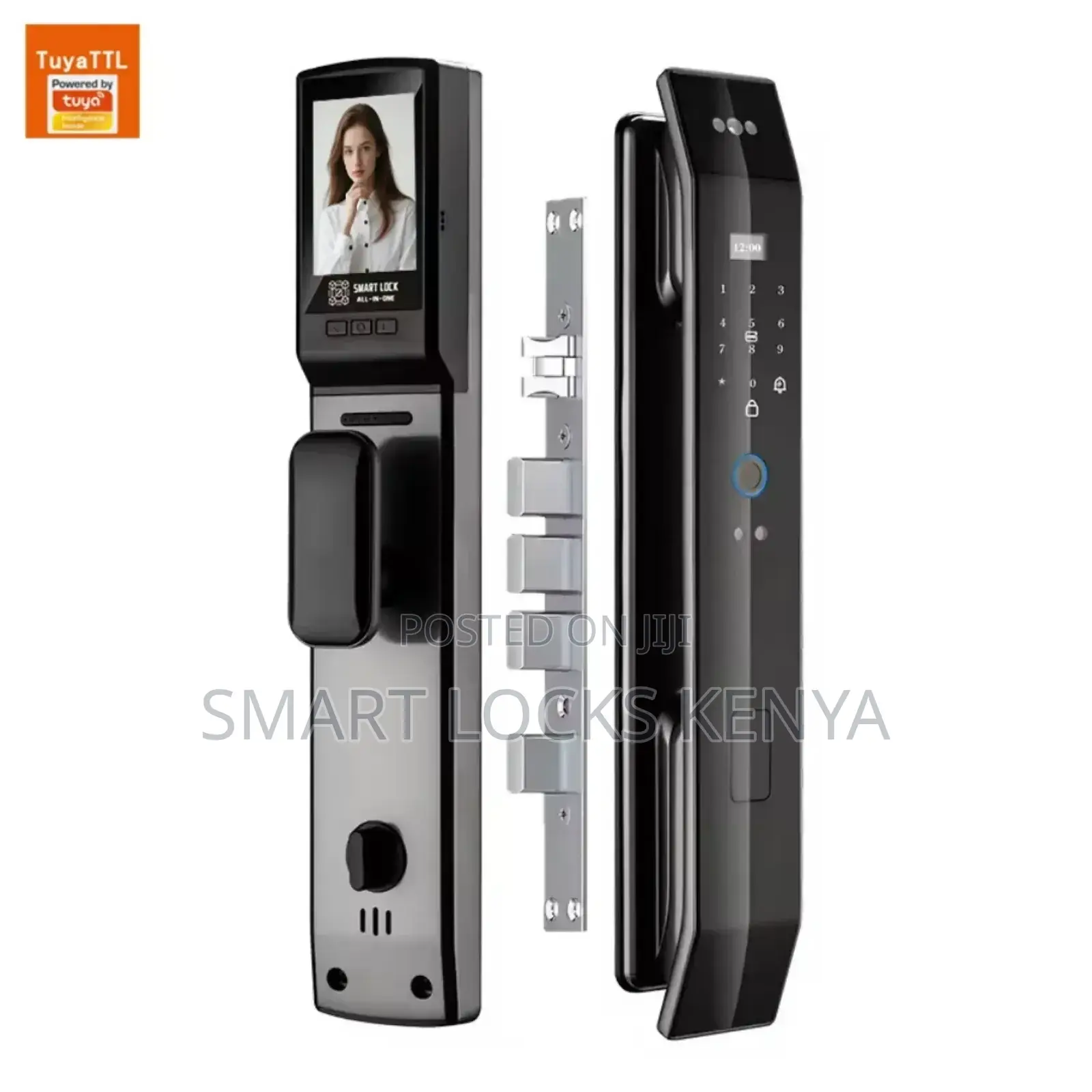 Tuya Smart Door Lock Wifi Camera Password Cards Fingerprints