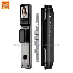 Tuya Smart Door Lock Wifi Camera Password Cards Fingerprints