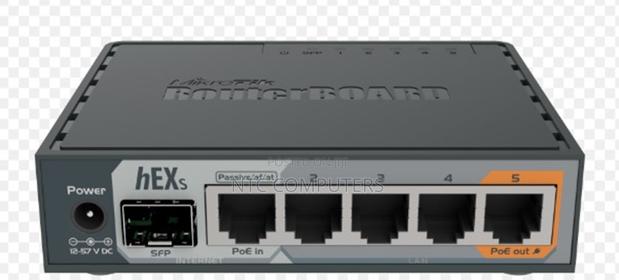 Mikrotik Hex S E60iugs Router (5) 1 GBS Rj-45 (1) 2.5 Gb SFP
