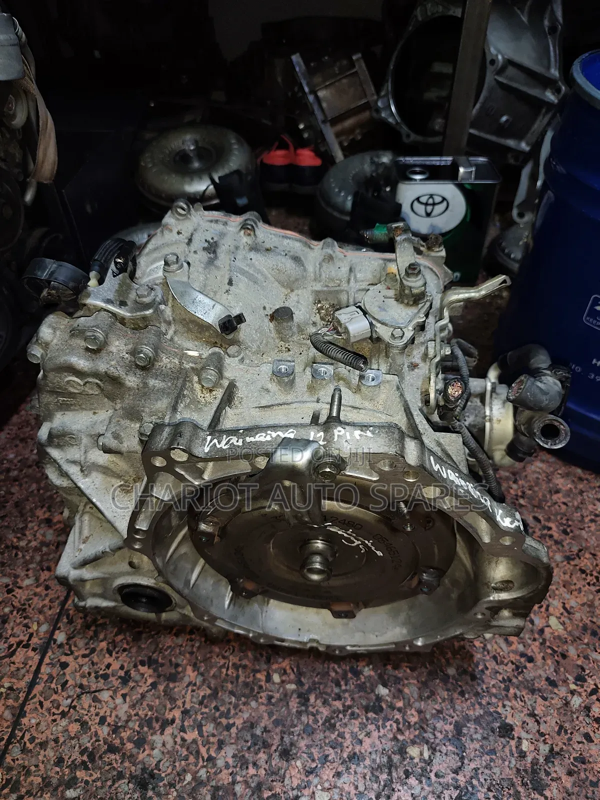 1nz Gearbox 12 Pin For Toyota Probox New Shape With Motor