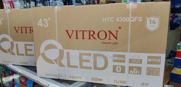 *Vitron 43" Qled  Smart Android Frameless With Bluetooth - thumbnail 3