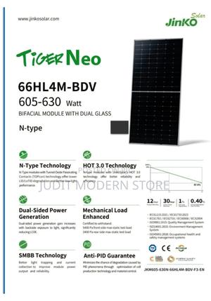 Jinko Double Solar 620w - main view