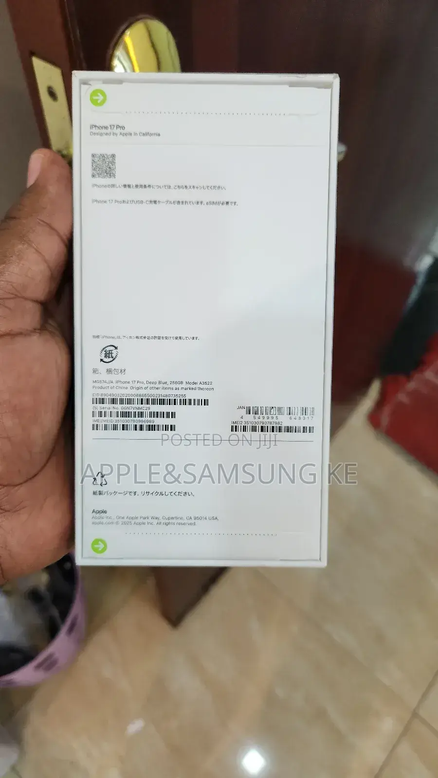 New Apple iPhone 17 Pro 256 GB Blue