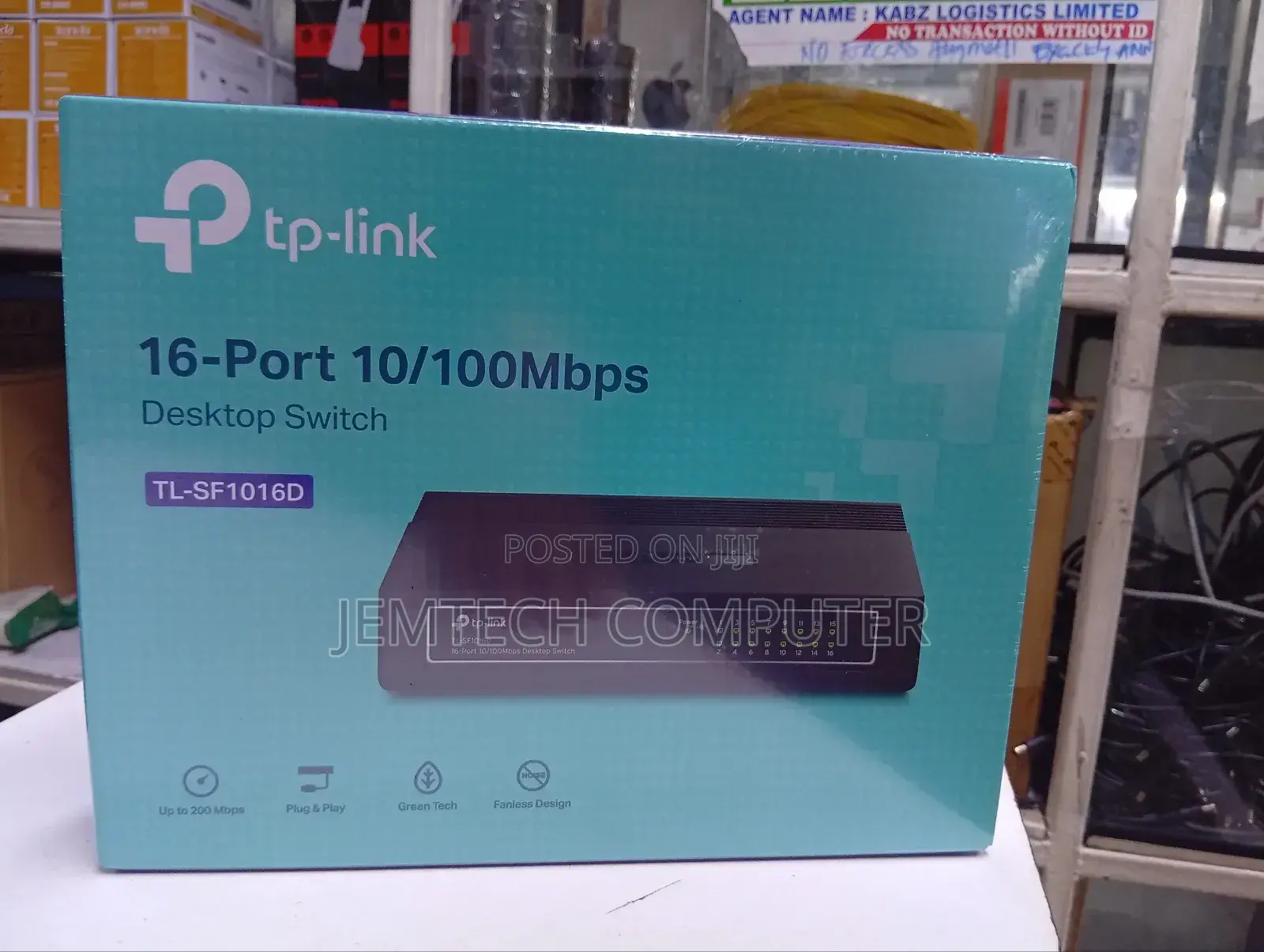 Tplink 16-Port 10/100mbps Desktop Switch Tl-Sf1016d