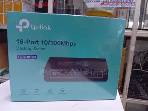 Tplink 16-Port 10/100mbps Desktop Switch Tl-Sf1016d