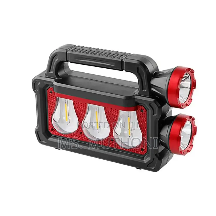 3 Bulbs and 2 Led Flashlight Multifunctional Portable Lamp