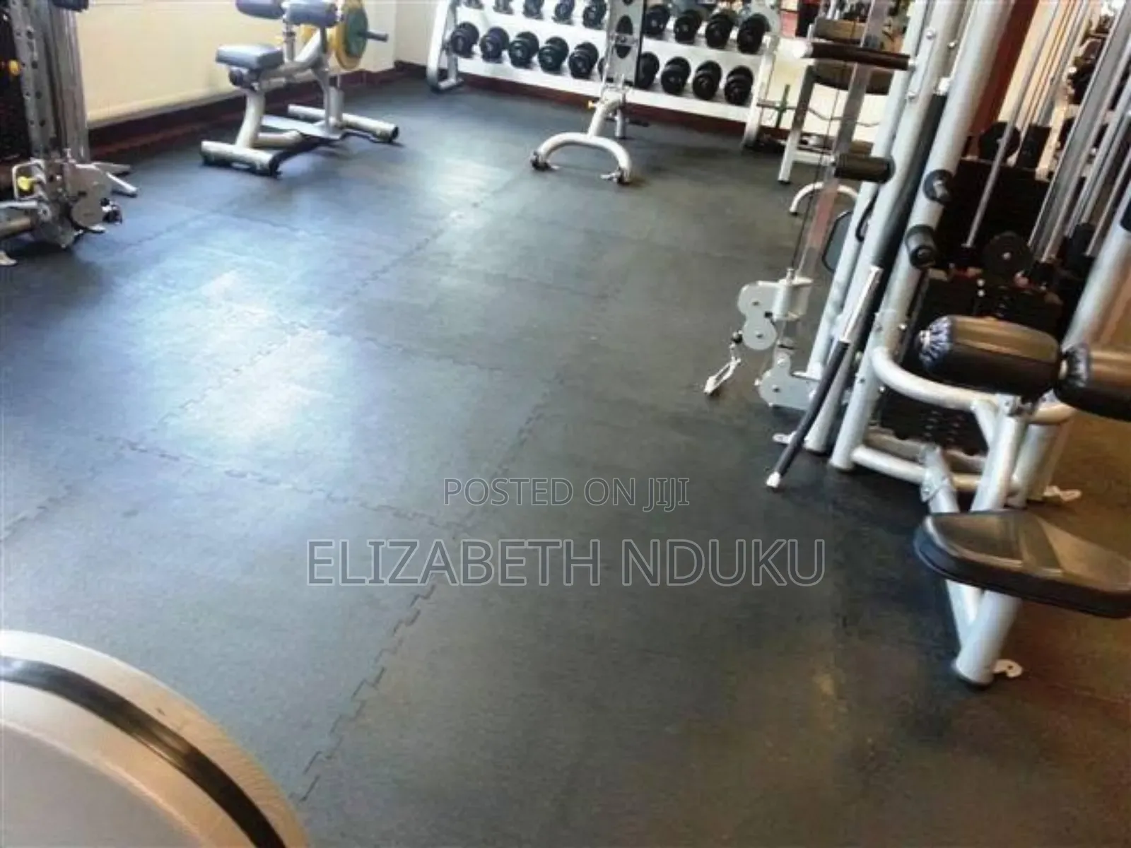 High Density Rubber Gym Floor Mats