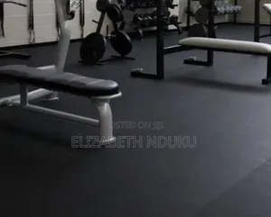 Recycled Rubber Gym Floor Mats