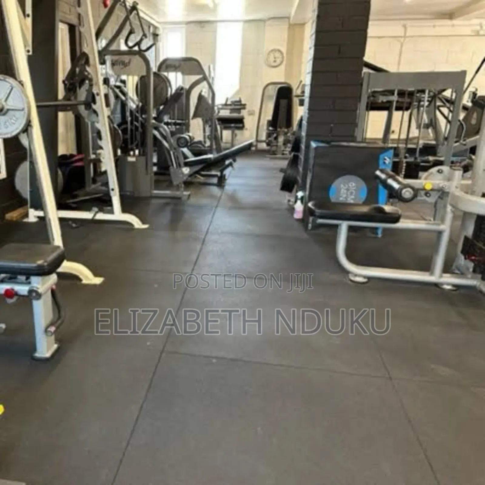 Easy Installation Rubber Gym Floor Mats