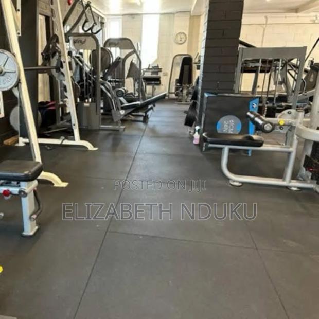 Easy Installation Rubber Gym Floor Mats - main view