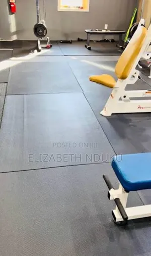 Weightlifting Rubber Gym Floor Mats