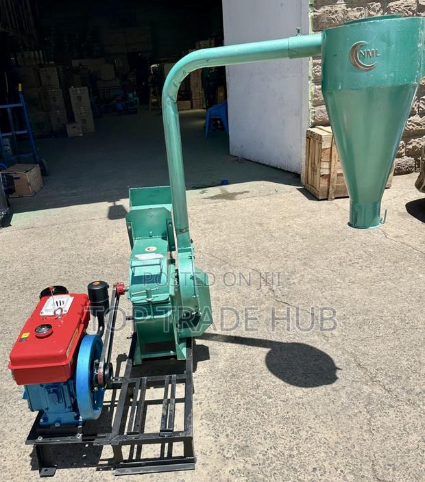 Imported Complete Nml Posho Mill With Jd 8hp Diesel Engine - main view