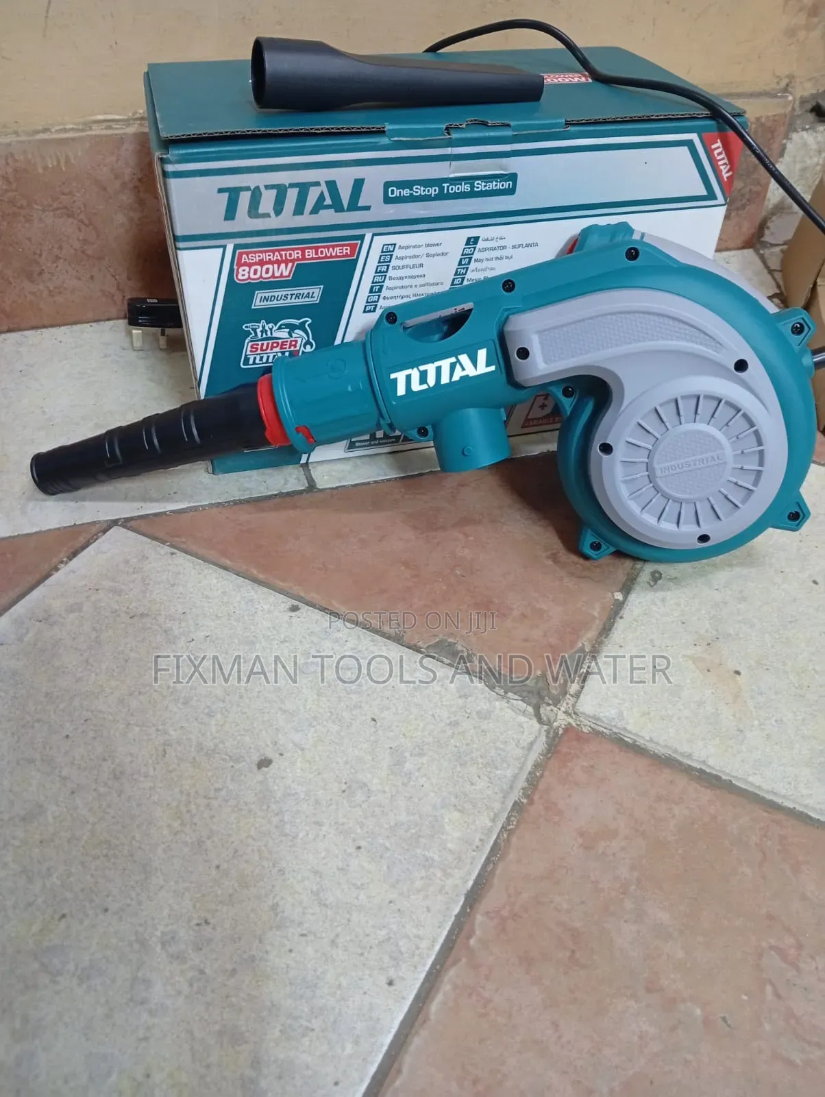 Portable Total 2 In 1  Blower And Vacuum 800 Watts