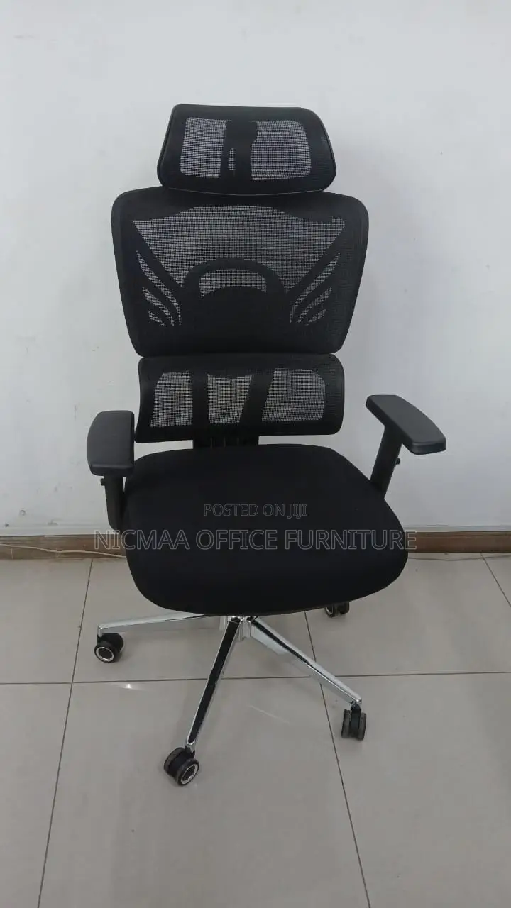 Orthopedic Breathable Mesh Back With Headrest Seat