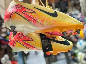 Metallic Studs Nike Airzoom Soccer Boots