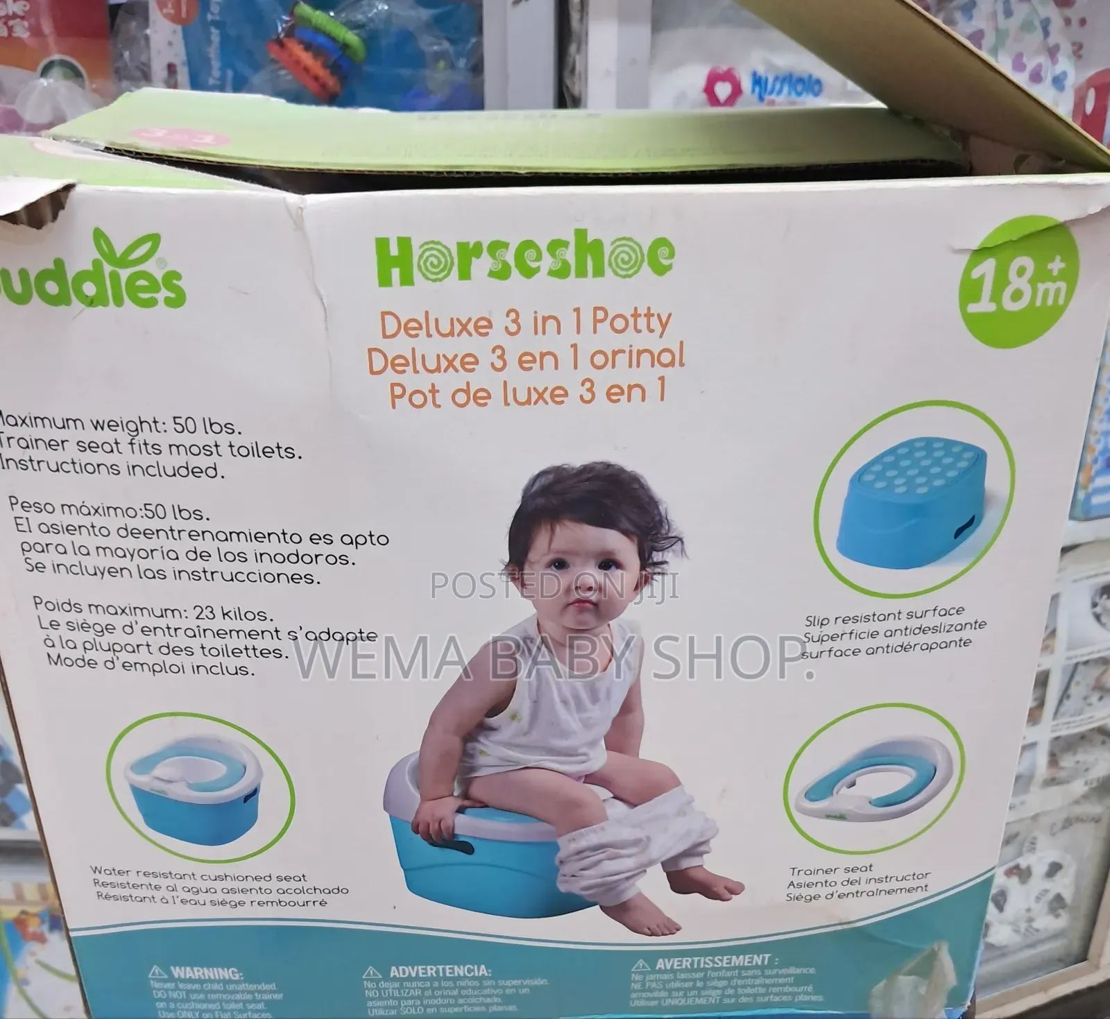 Deluxe 3 in 1 Baby Potty
