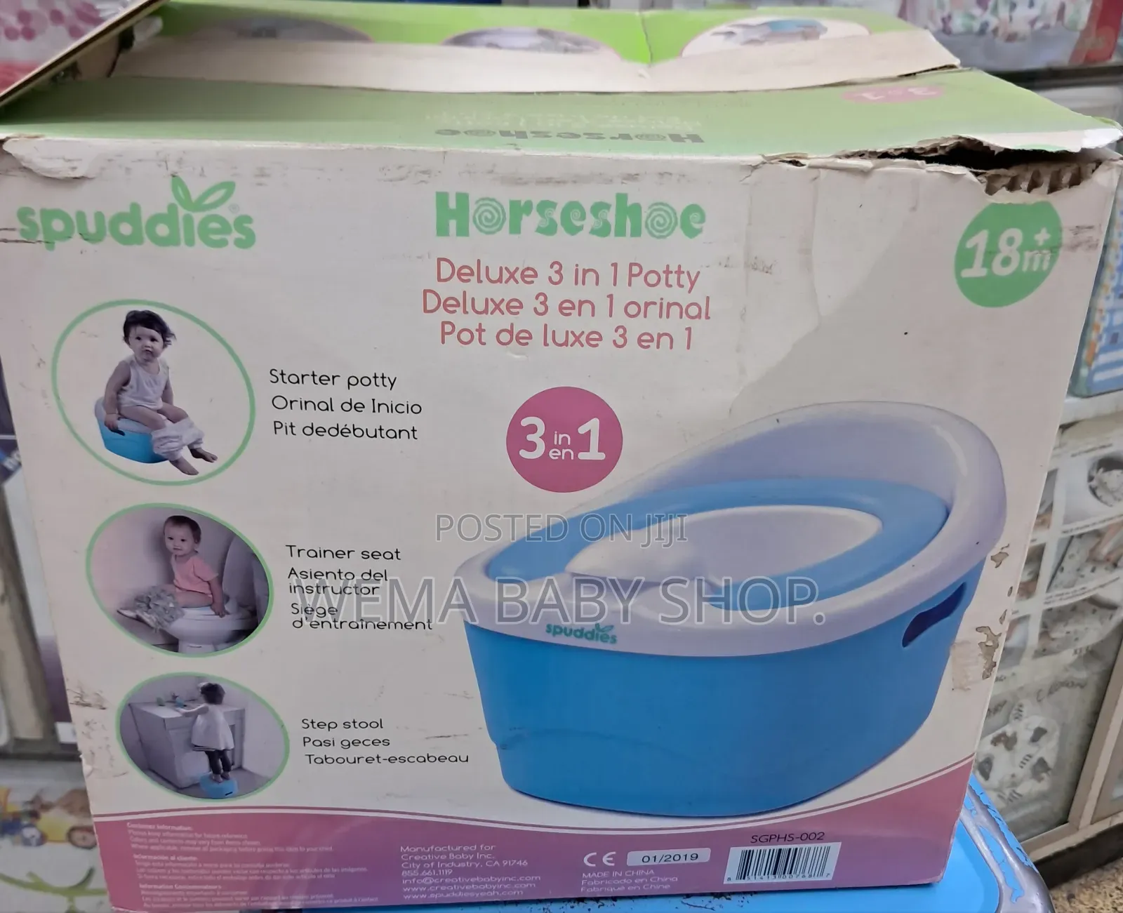 Deluxe 3 in 1 Baby Potty