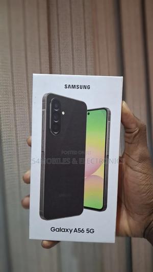 New Samsung Galaxy A56 256 GB Black - main view