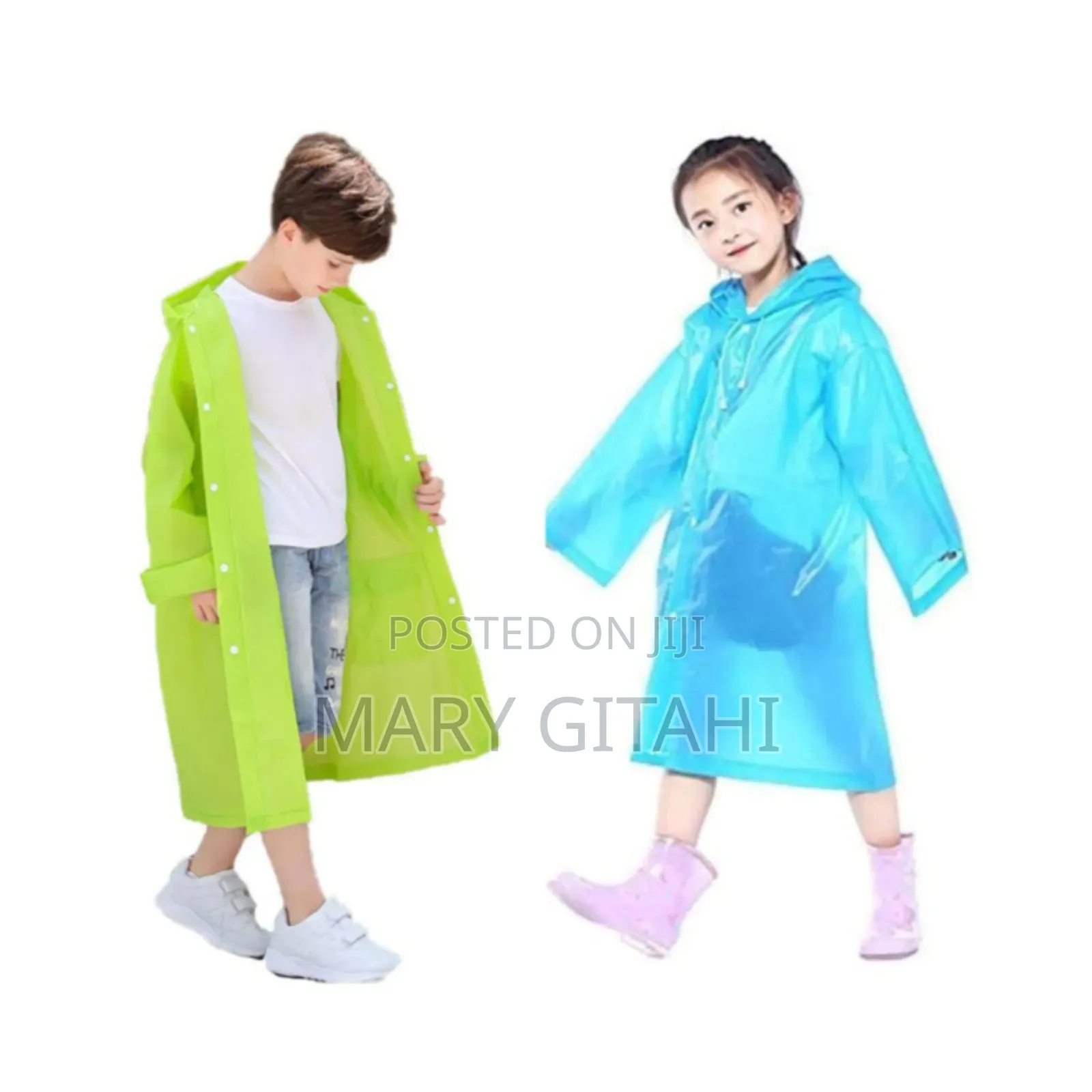 Kids Raincoat Soft Elastic,Wind_proof and Rain_proof