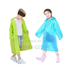 Kids Raincoat Soft Elastic,Wind_proof and Rain_proof