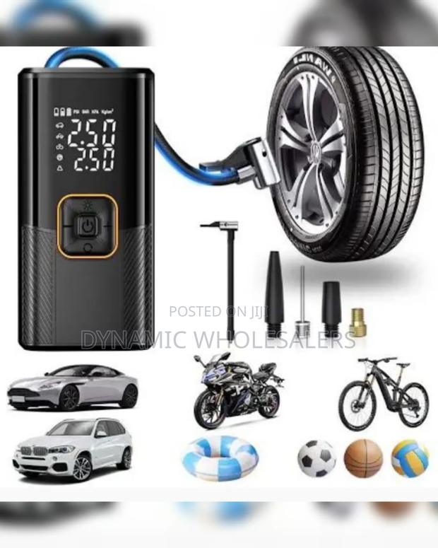 Digital Air Compressor / Tyre Inflator – Compact Powerful! - main view