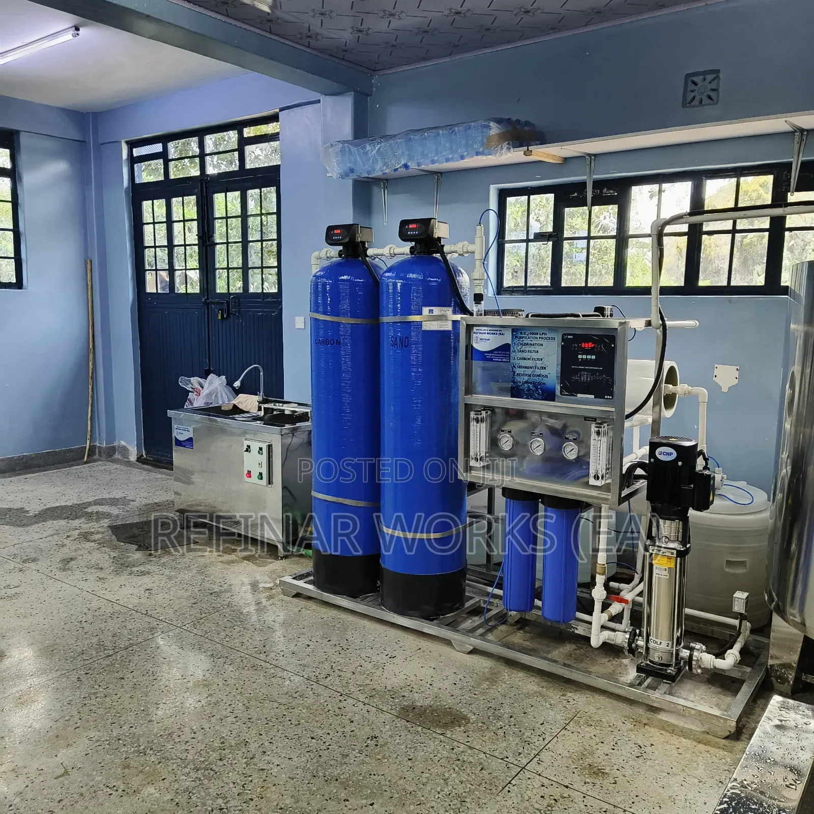 Commercial Industrial Reverse Osmosis Water Treatment Systems