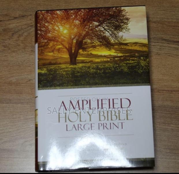 Amplified Bible Large Print Hard Cover - main view