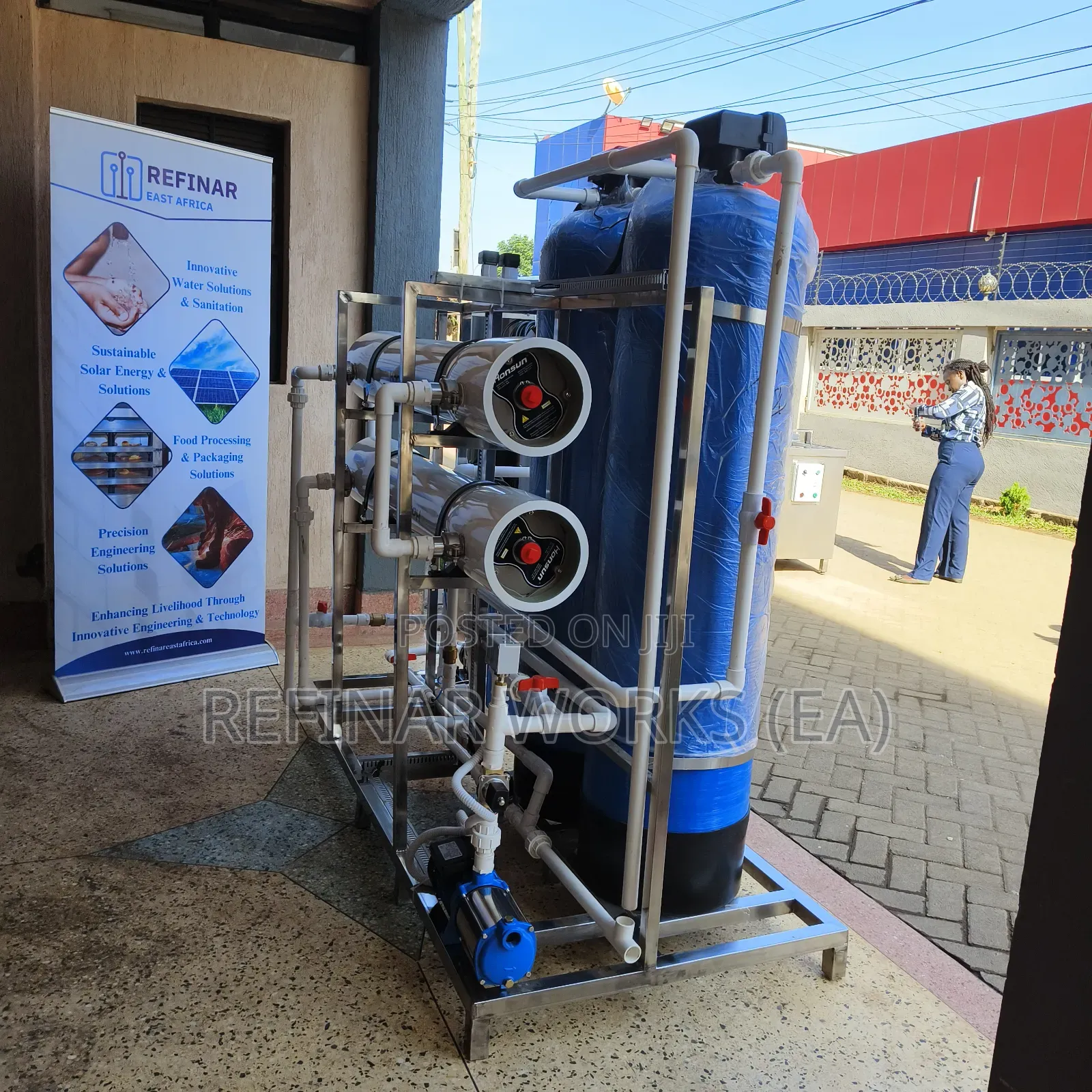 Reverse Osmosis Water Purifier – Heavy-Duty Commercial Design