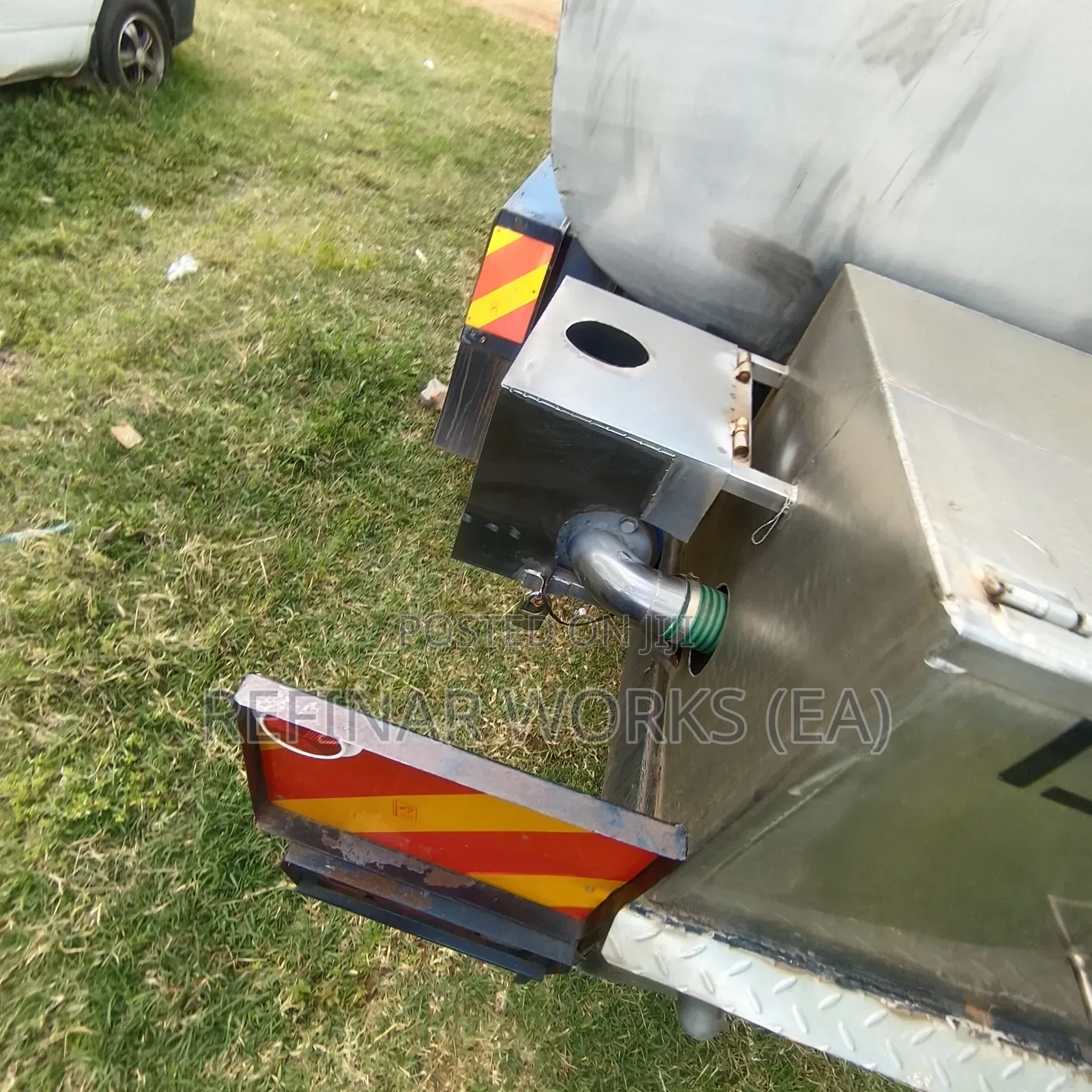 Stainless Steel Water Bowser Transporter Truck + Pump & Meter