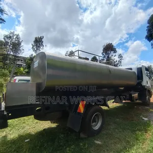 Stainless Steel Water Bowser Transporter Truck + Pump & Meter