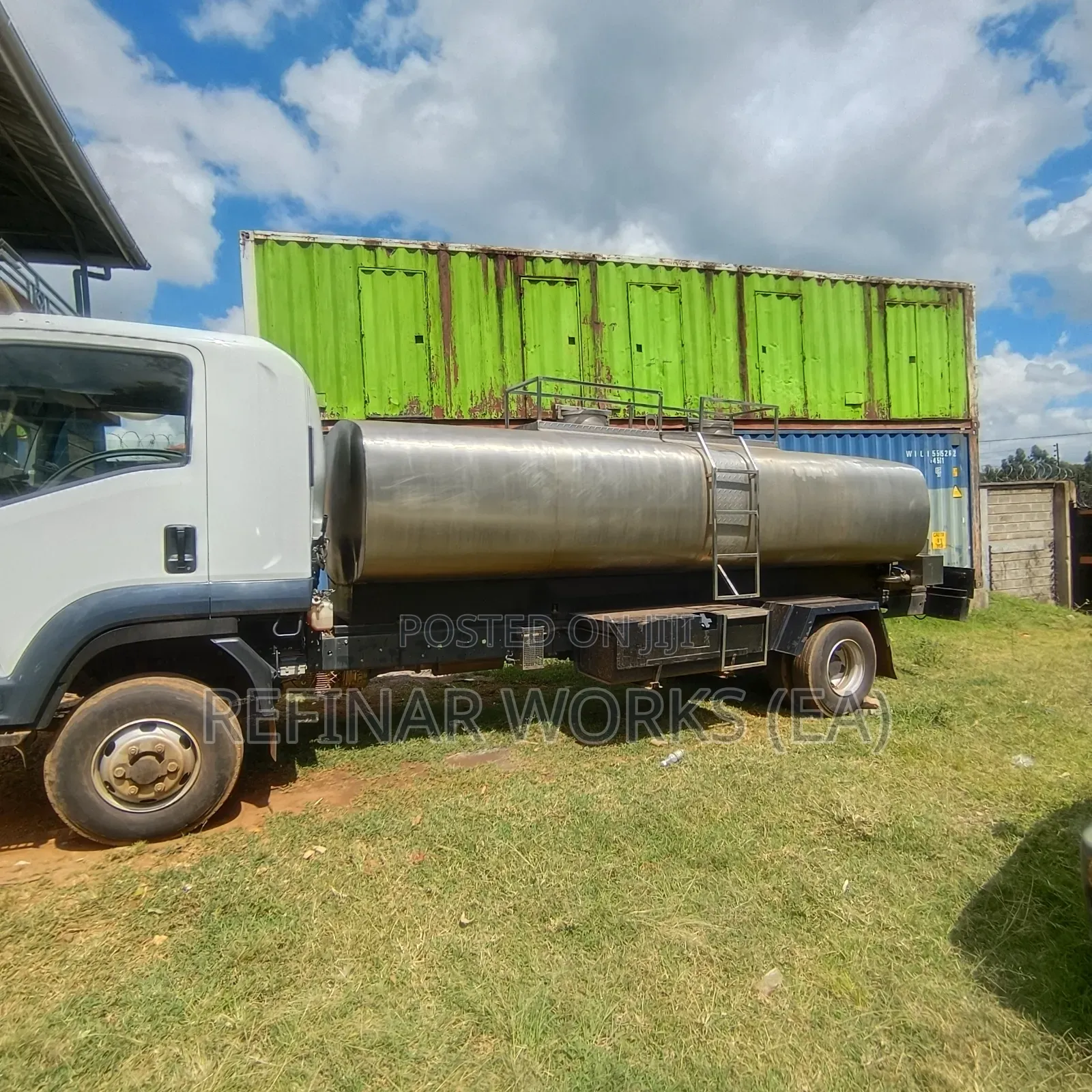 Custom Water Bowser Fabrication – Stainless Steel Tank By Refinar