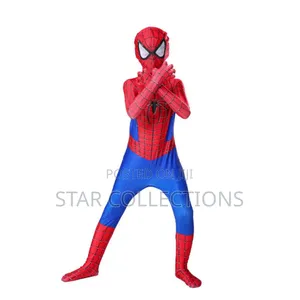 Kids Red Spiderman Costume