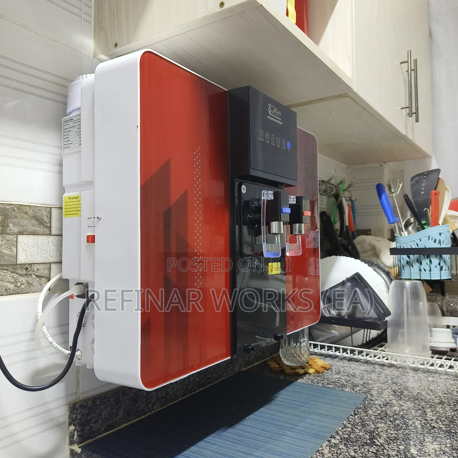 Compact Home Office Ro Water Dispenser + Purifier Machine