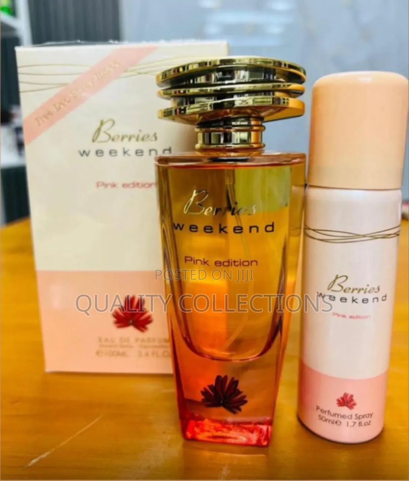 2in1 Body Spray 50ml/Perfume 100ml.Berries Weekend