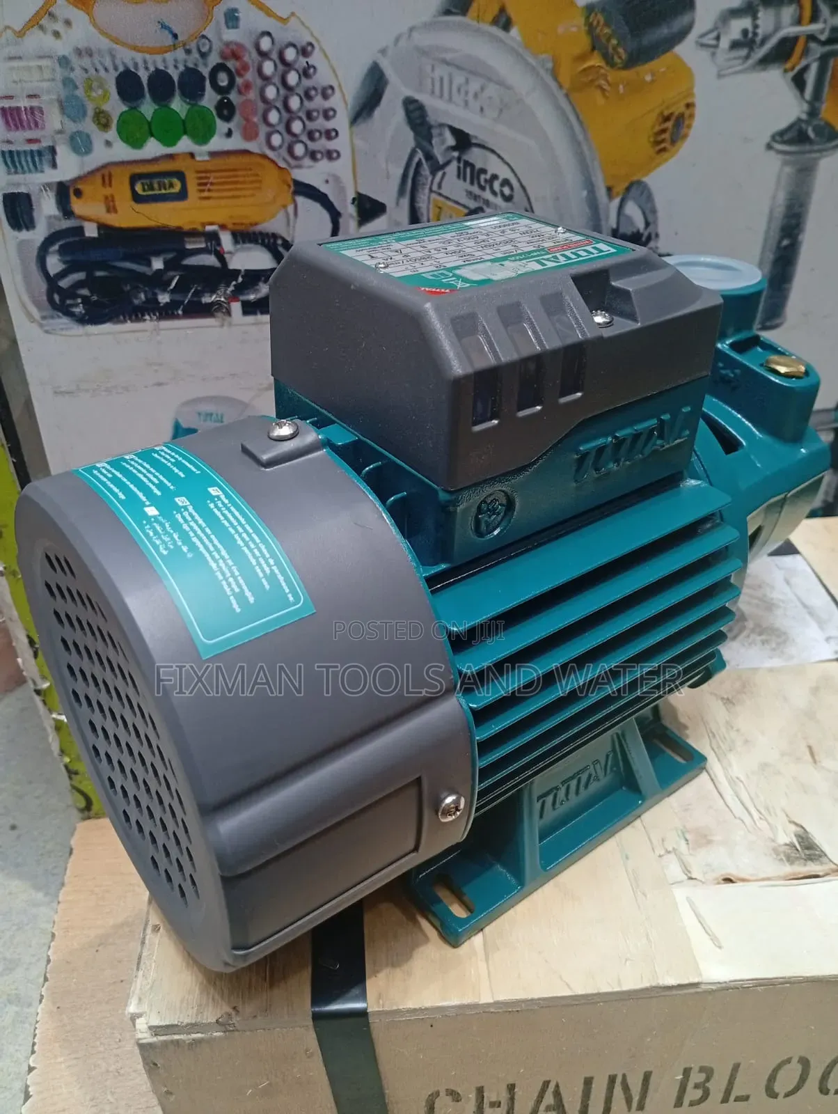 New Total Water Pump 1 Hp 52m Height 50 Litres  Per Minute