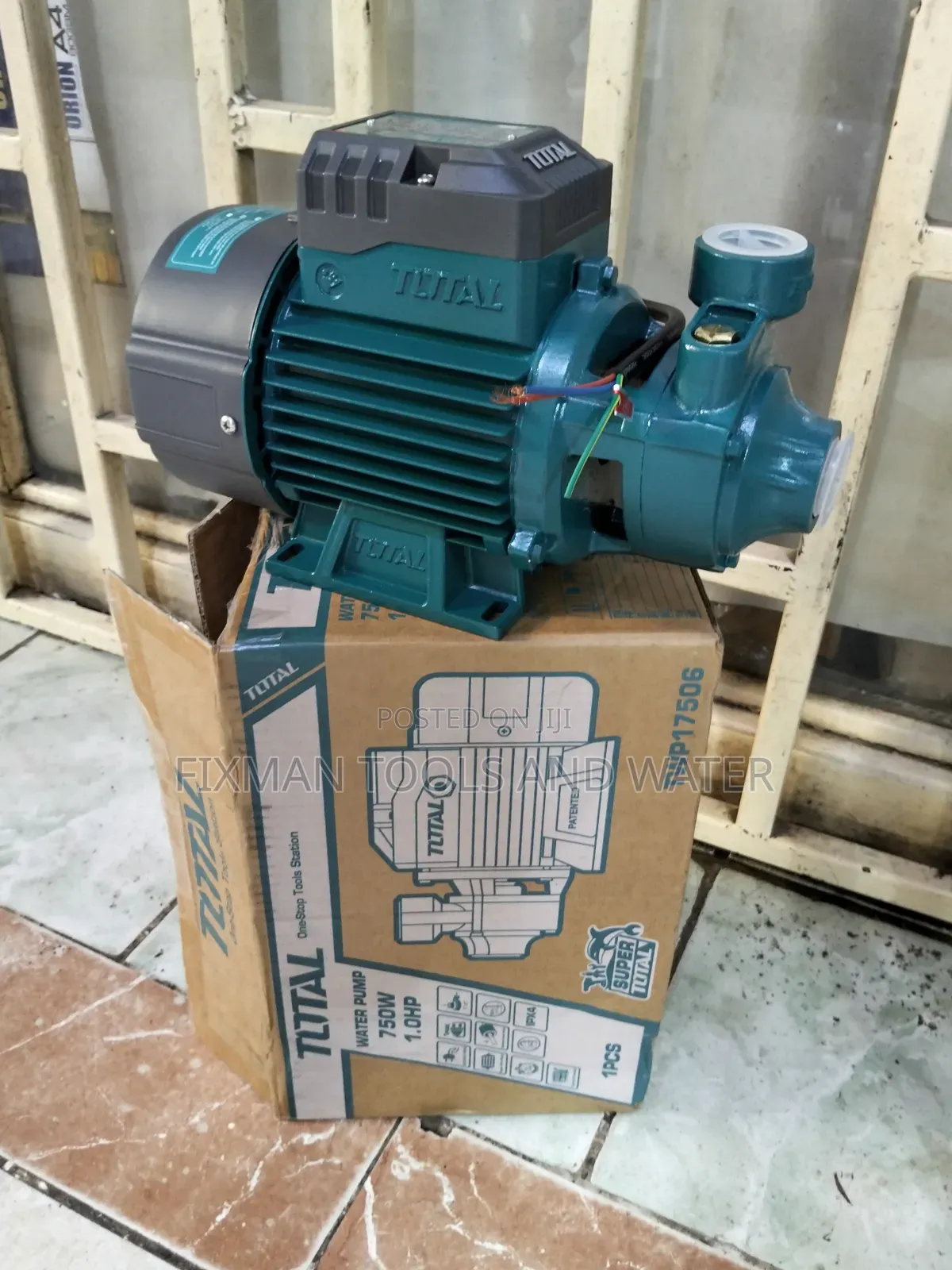 Powerful Total Surface Water Pump 1 Hp 52m 50 Litres Per Minute