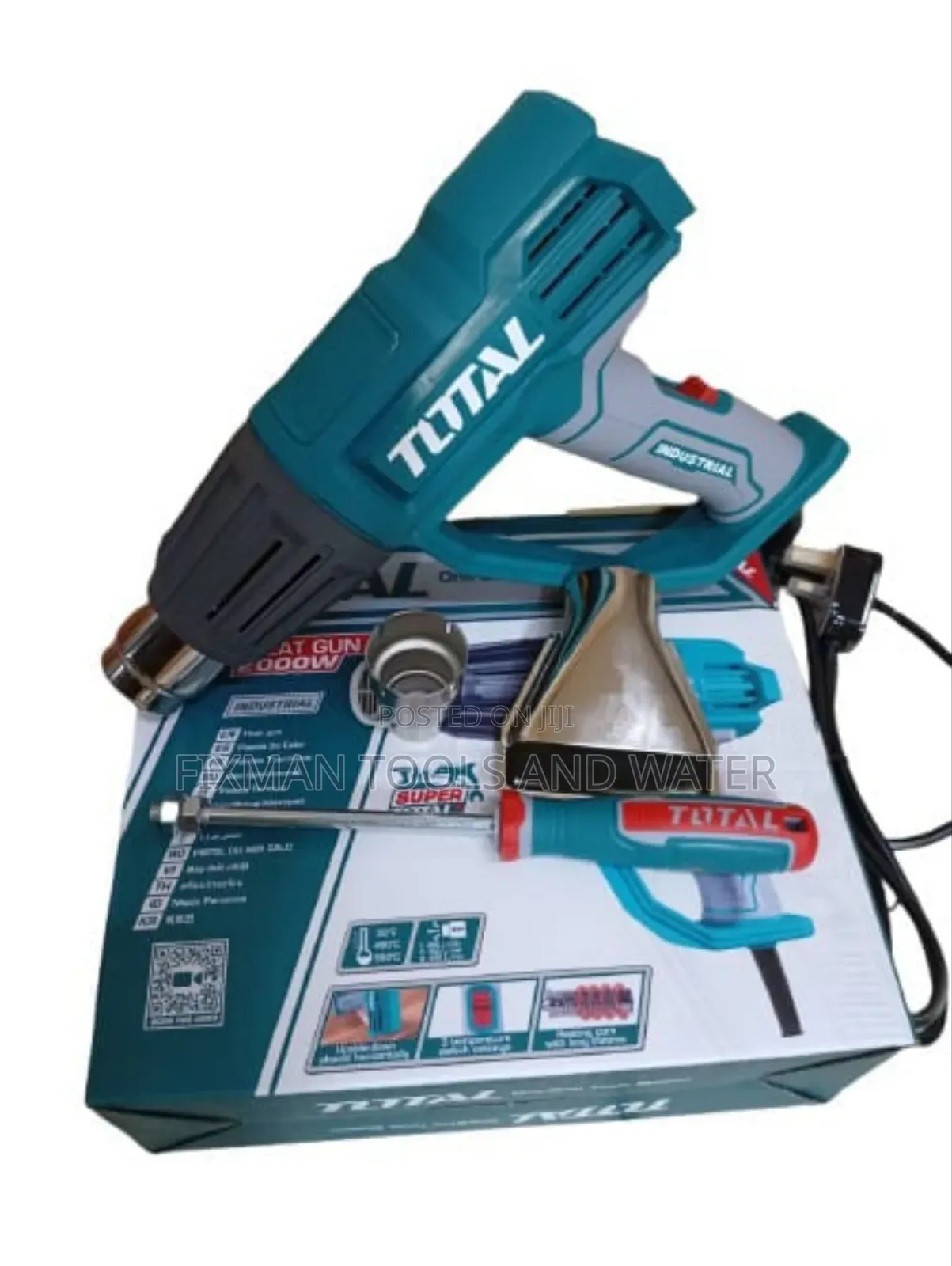Water Sealer Total Heat Gun 2000 Watts #Hot Air Gun