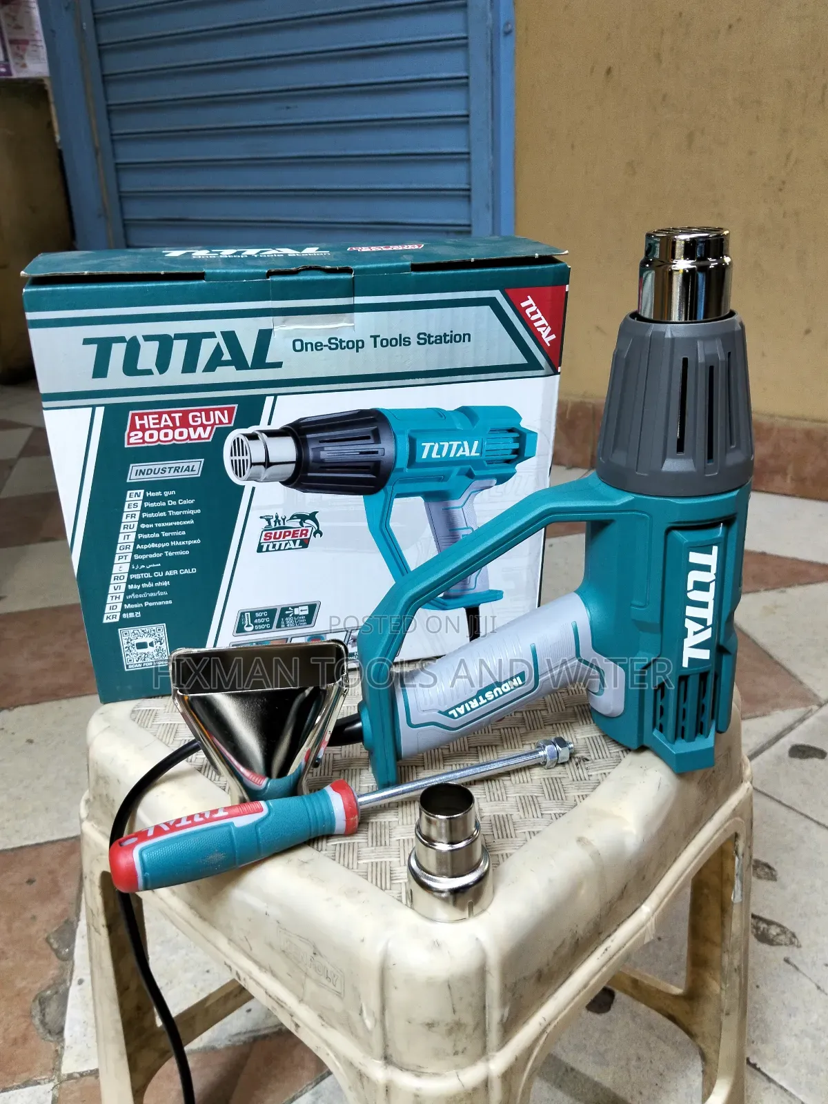 Water Packing Heat Gun Total 2000 Watts #Hot Air Gun
