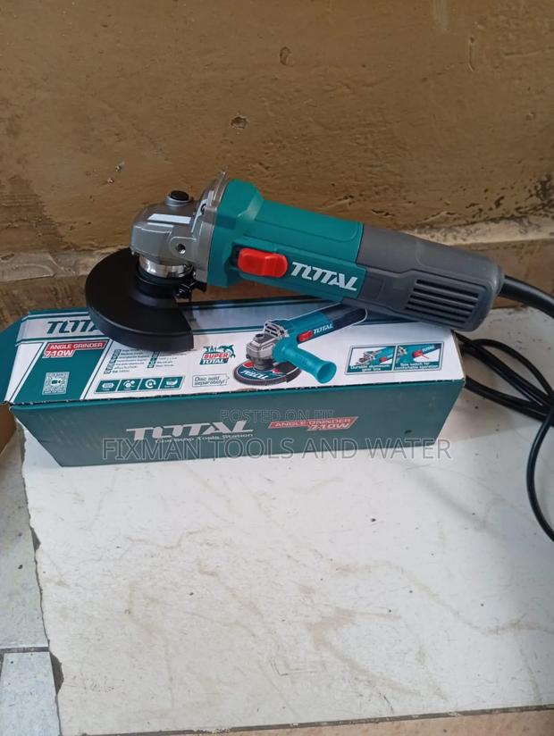 New Powerful Total Angle Grinder 710 Watts 4.5 Inches Free Disc - thumbnail 2