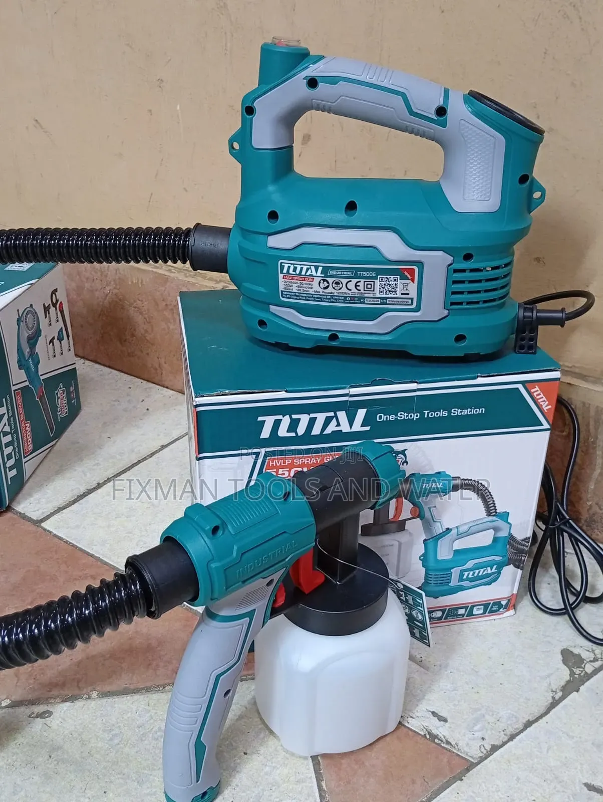 Commercial Total Electric Spray Gun 550 Watts for Fine Finishing Art