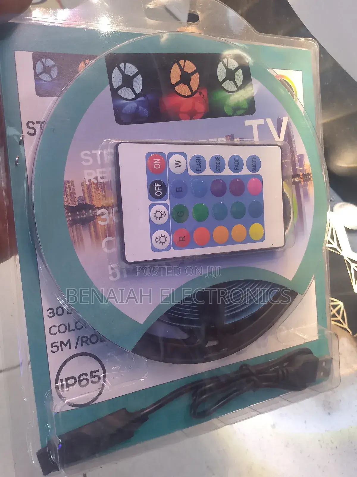 Tv Led Strip Light 5 Meters Pg65(Rgb)