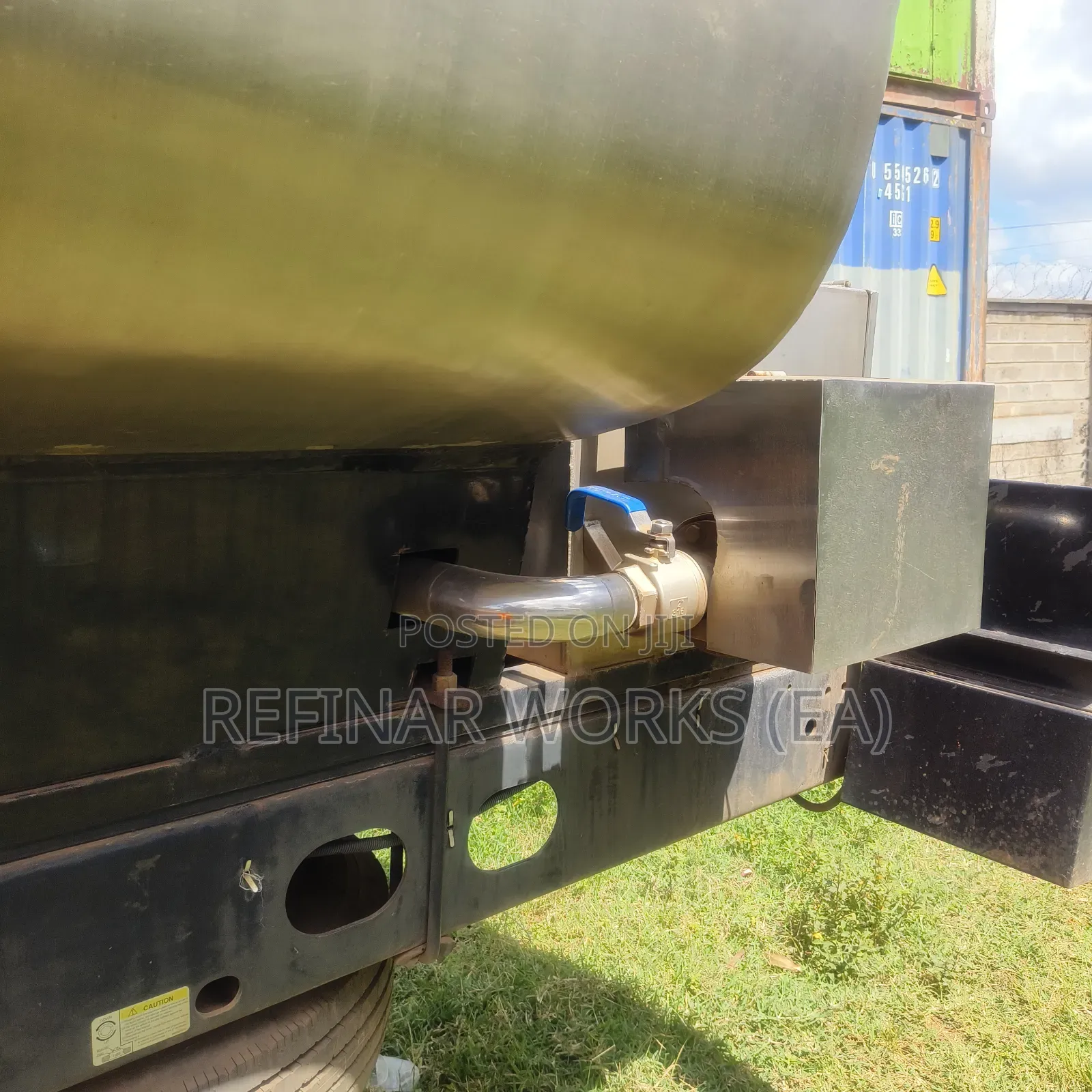 Stainless Steel Water Tanker Truck – Fabrication & Supply