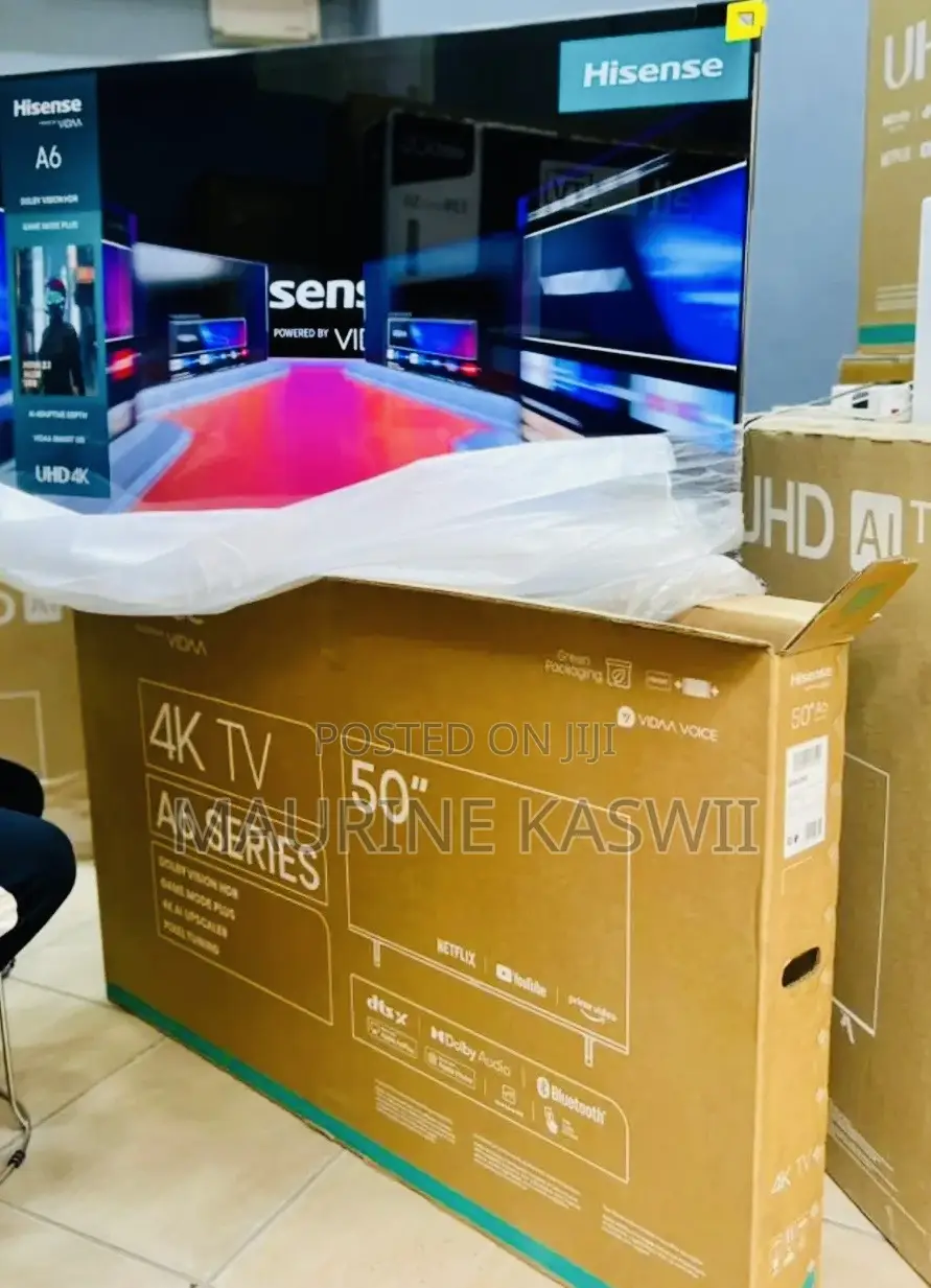 Hisense 50 “ Smart Tv Frameless 50 A6