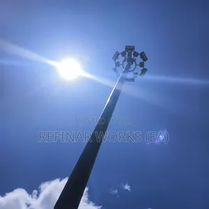 30-meter High Mast Light Pole – Airport & Stadium Use