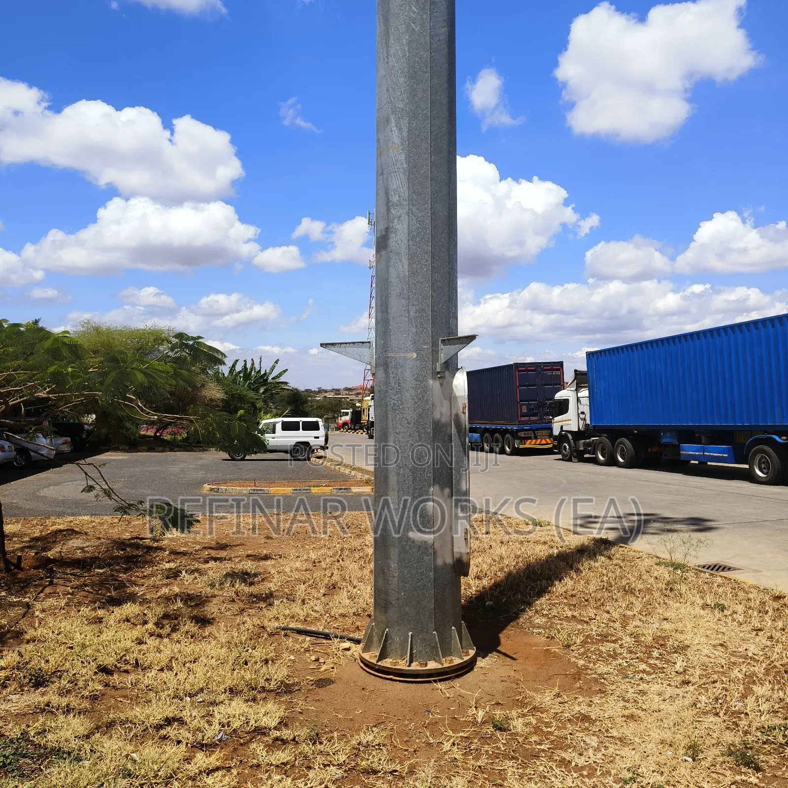 Stadium & Airport High Mast Floodlight Poles