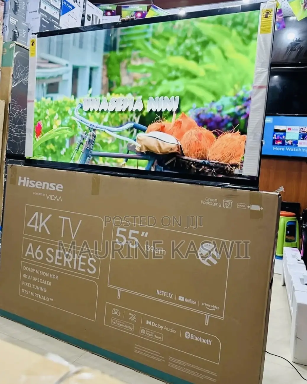Hisense 55 Inch Uhd Tv 55a6 -New Model