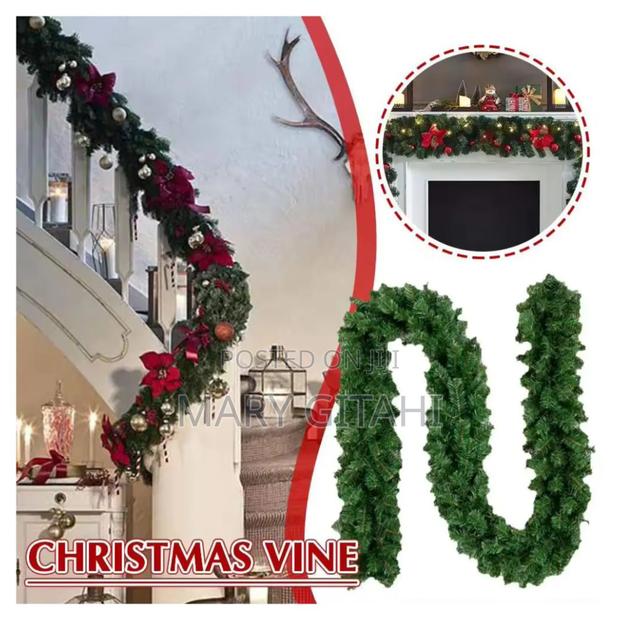 2.7m Undecorated Garlands Mixture of Pine and Cypress