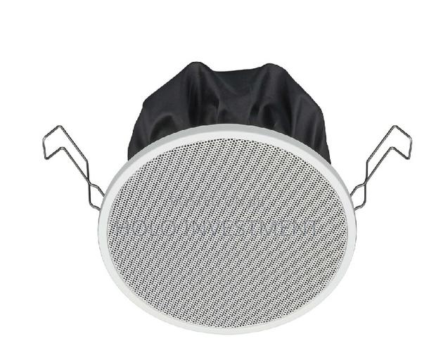 Pc-648r Ceiling Mount Speaker With a Resin Panel and Speaker Frame Toa