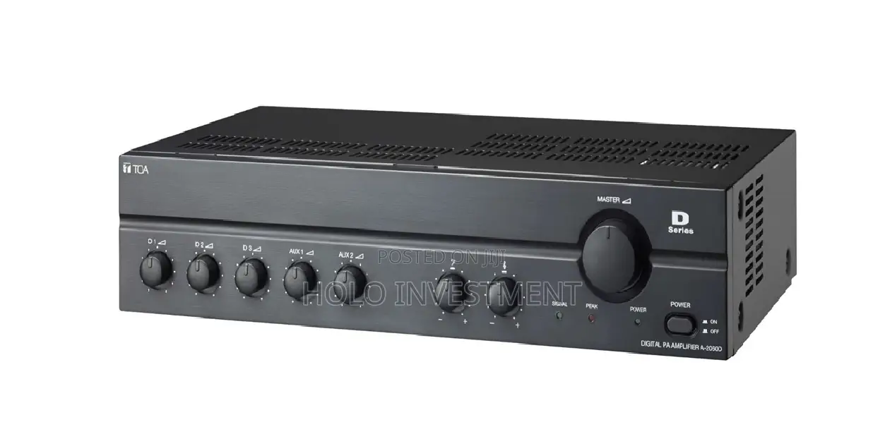 Public Address Mixer Amplifier 60w, 1xdin5, 2xphone Jack, Toa