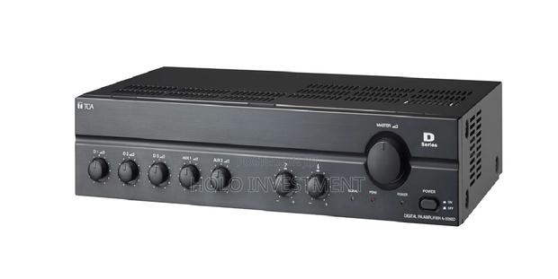 Public Address Mixer Amplifier 60w, 1xdin5, 2xphone Jack, Toa